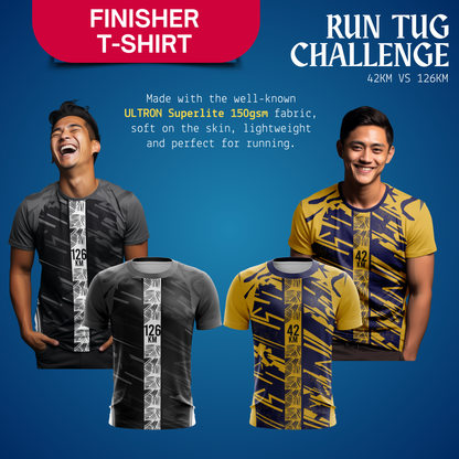 Run Tug Challenge 42KM vs 126KM
