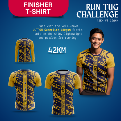 Run Tug Challenge 42KM vs 126KM