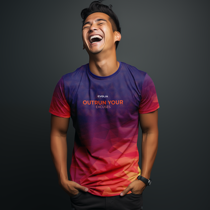 RUNFINITY Series - FLAME Color - Running Tee