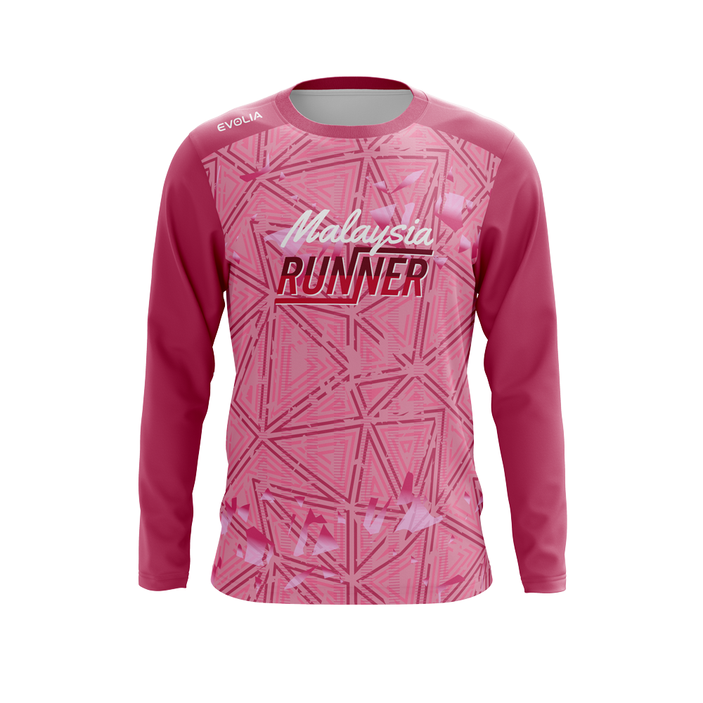 EVOLIA Malaysia Runner Pink Edition - Performance Running Tee