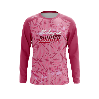 EVOLIA Malaysia Runner Pink Edition - Performance Running Tee