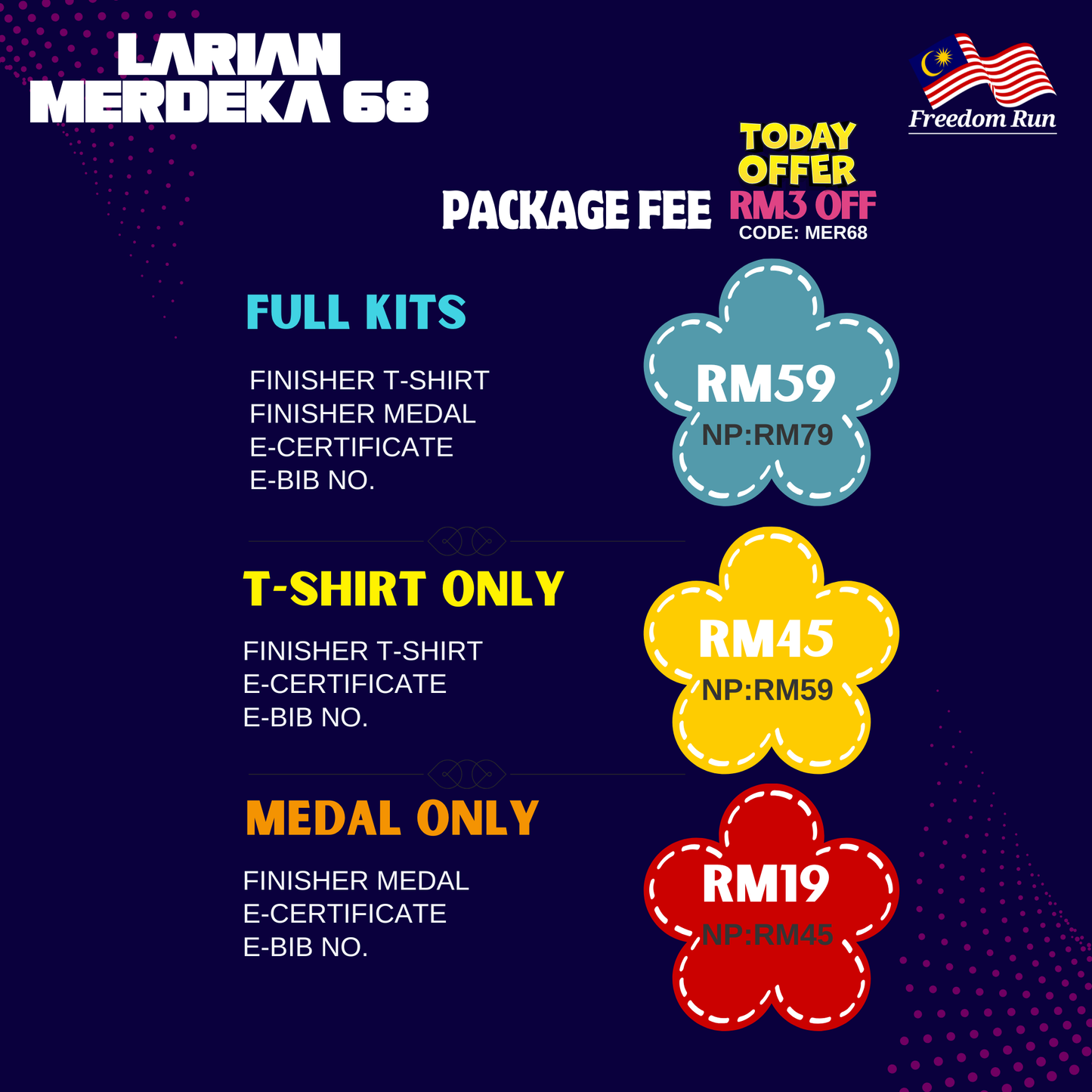 Larian Merdeka 68
