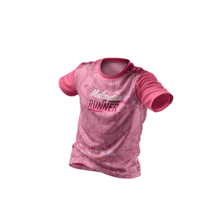 EVOLIA Malaysia Runner Pink Edition - Performance Running Tee